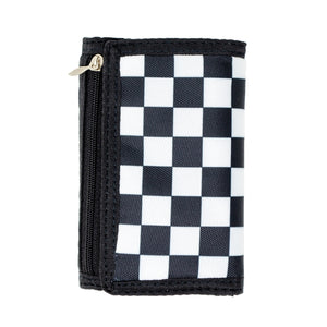 Black & White Checkered Wallet