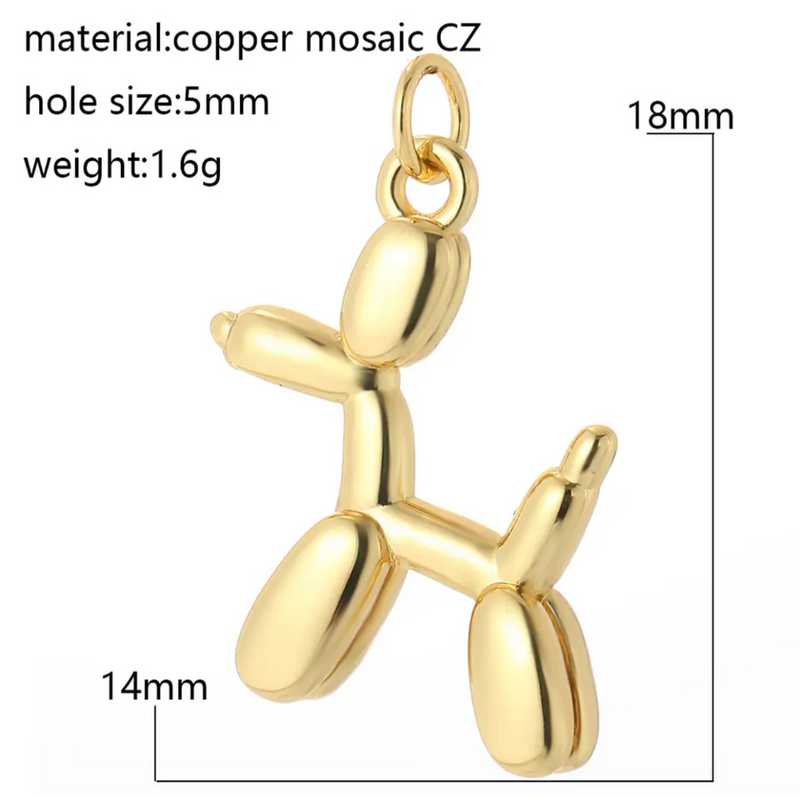 Balloon Dog Charm