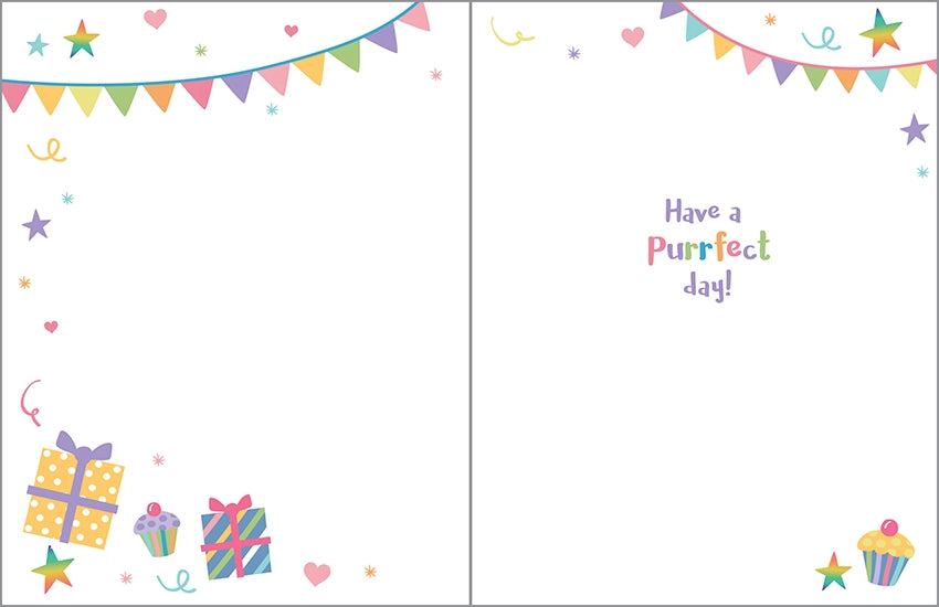 Birthday Card - Birthday Kitty-Kids