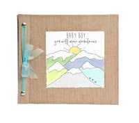 Mountains Boy Baby Memory Book