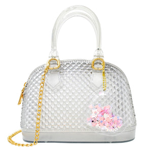 Jelly Bead Bowling Bag - Clear