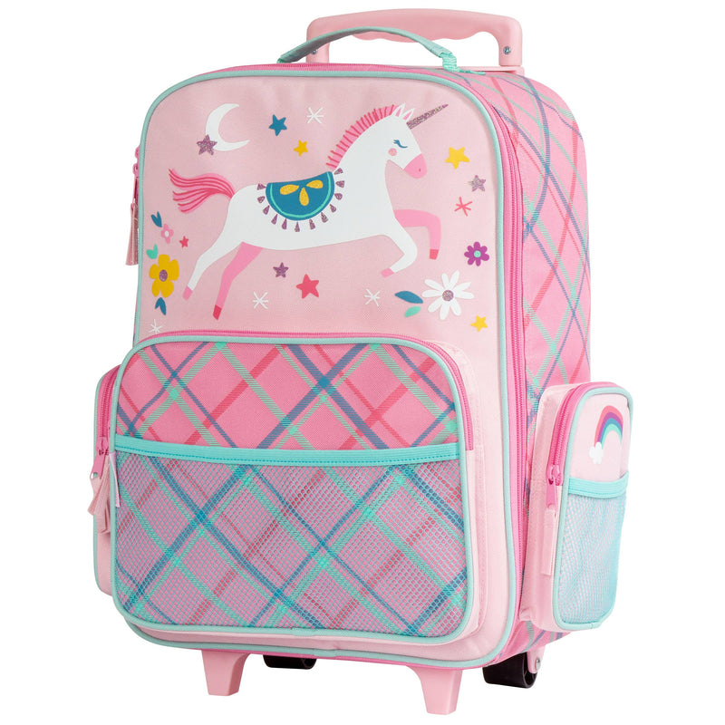 Rolling Luggage - Pink Unicorn