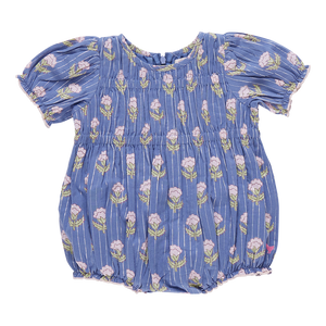 Baby Girls Waverly Bubble - Periwinkle Bud