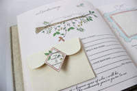 Elephant Lime Baby Memory Book