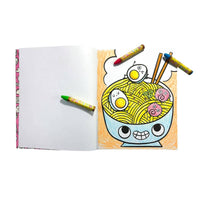 Color-in' Book - Happy Snacks