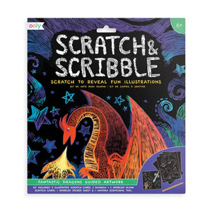 Scratch & Scribble - Fantastic Dragons