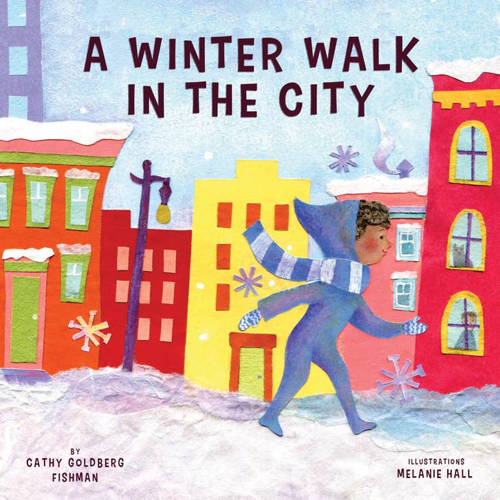 A Winter Walk in the City - Board Book