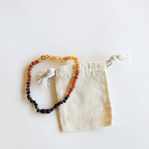 Raw Ombre Amber 12" - Baltic Amber Necklace