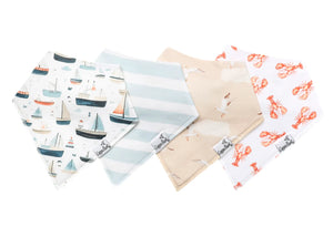 Fischer - Bandana Bib Set 4pk
