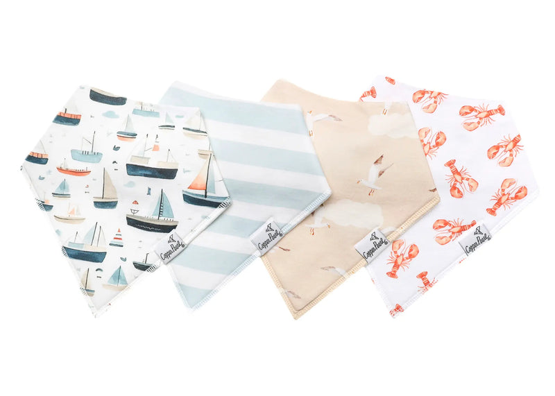 Fischer - Bandana Bib Set 4pk