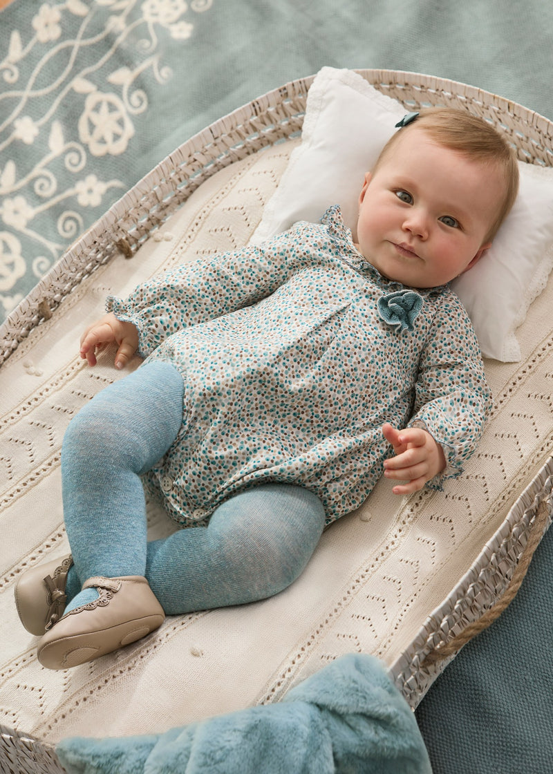 Speckled Bodysuit & Iceberg Tights Set