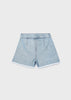 Denim Culottes Skort