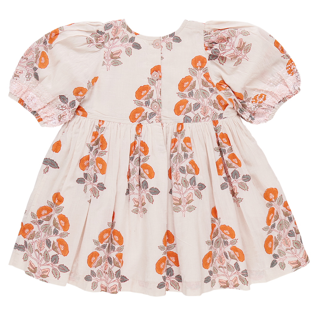 Girls Evelyn Dress - Cloud Bouquet Floral