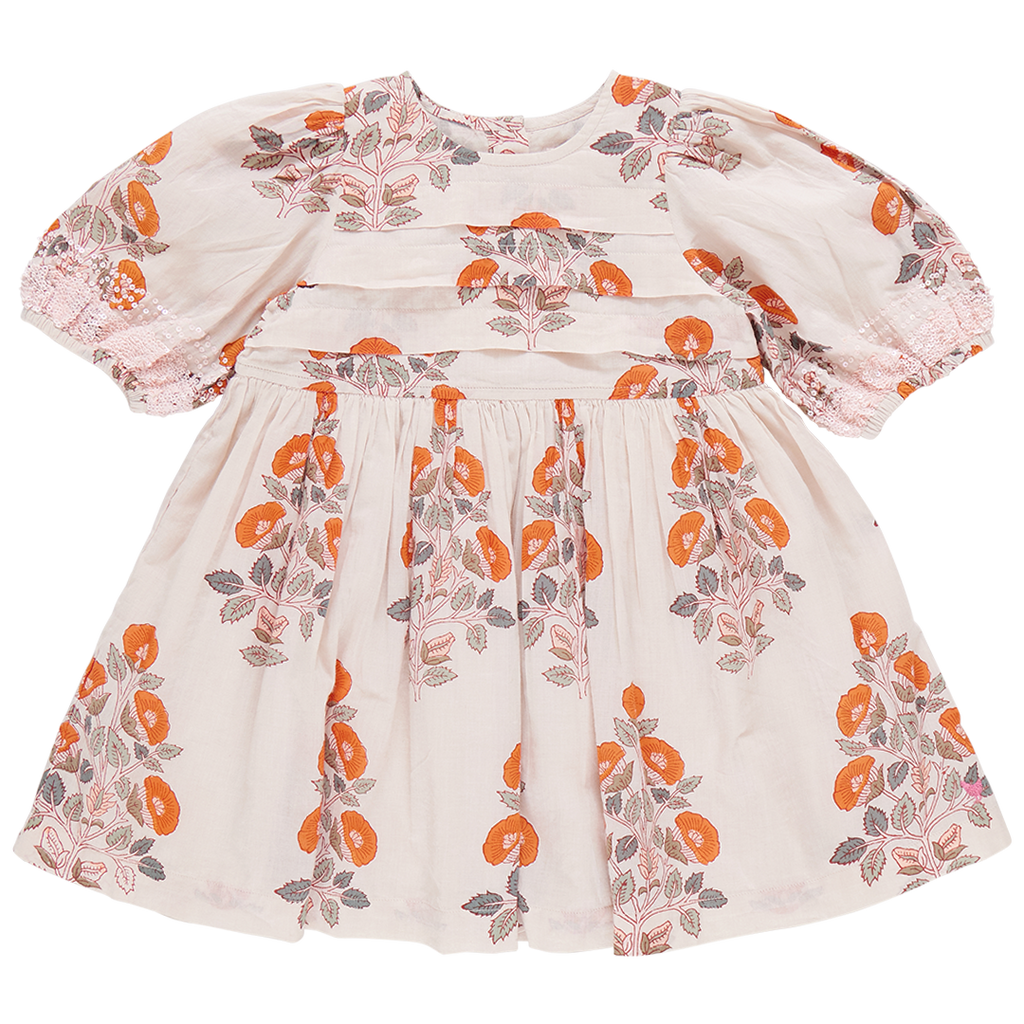 Girls Evelyn Dress - Cloud Bouquet Floral