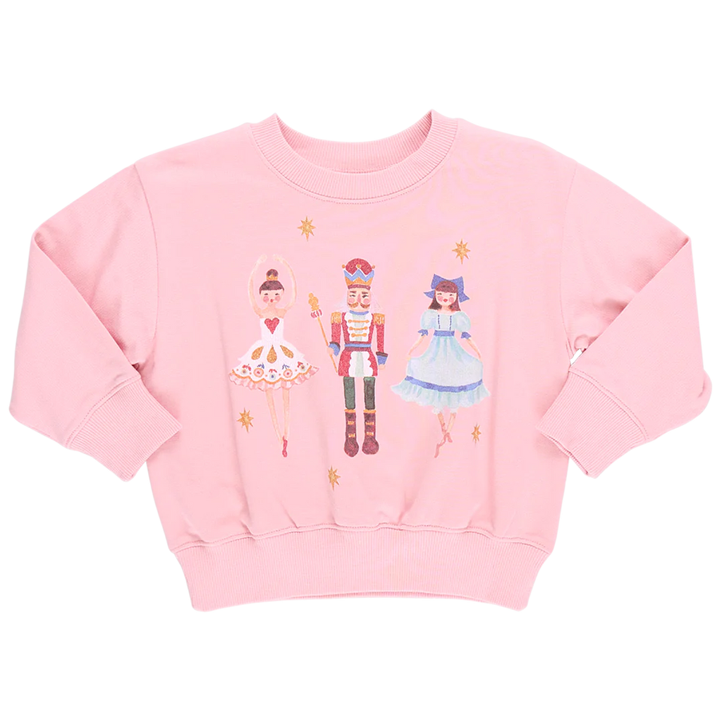 Girls Organic Pull Over - Nutcracker