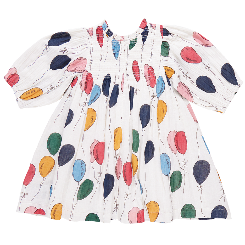 Stevie Puff Sleeve Dress - Balloon Bunches