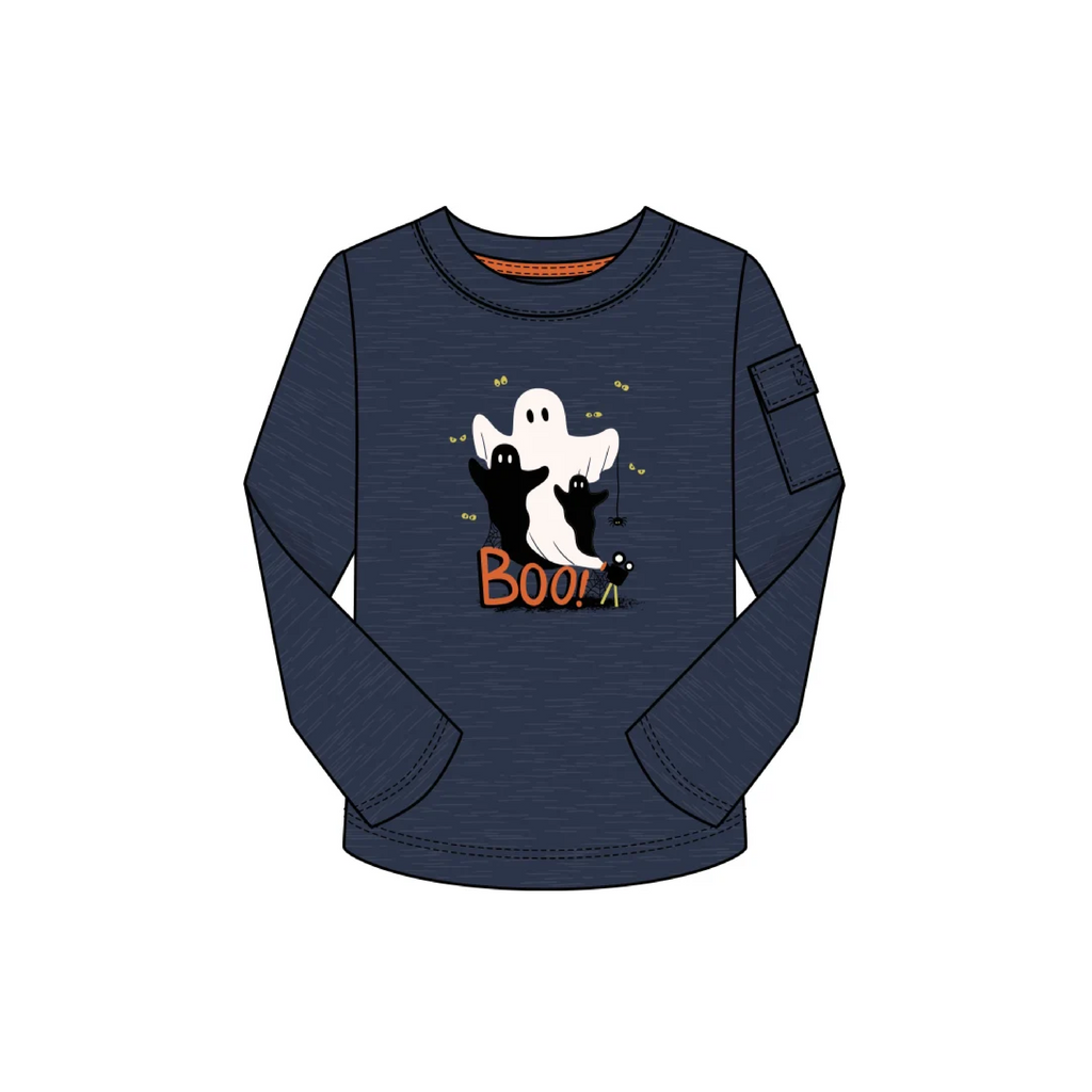 Spooky Ghost L/S Shirt