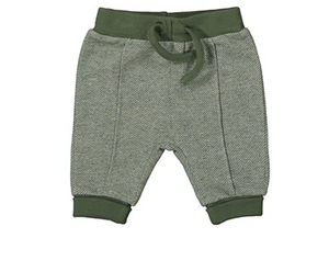 Forest Green Textured Baby Trousers