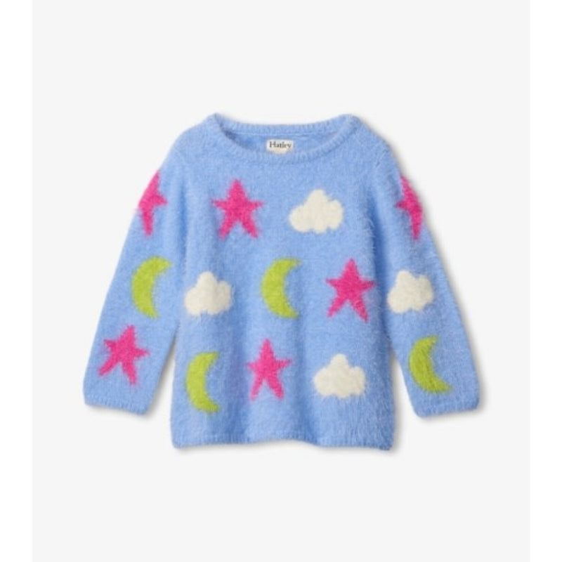 Celestial Sky Fuzzy Sweater