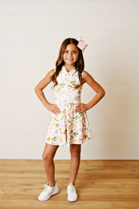 Bow Collar Tennis Dress