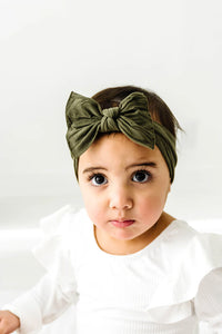 Baby Bling Classic Knot - Army Green