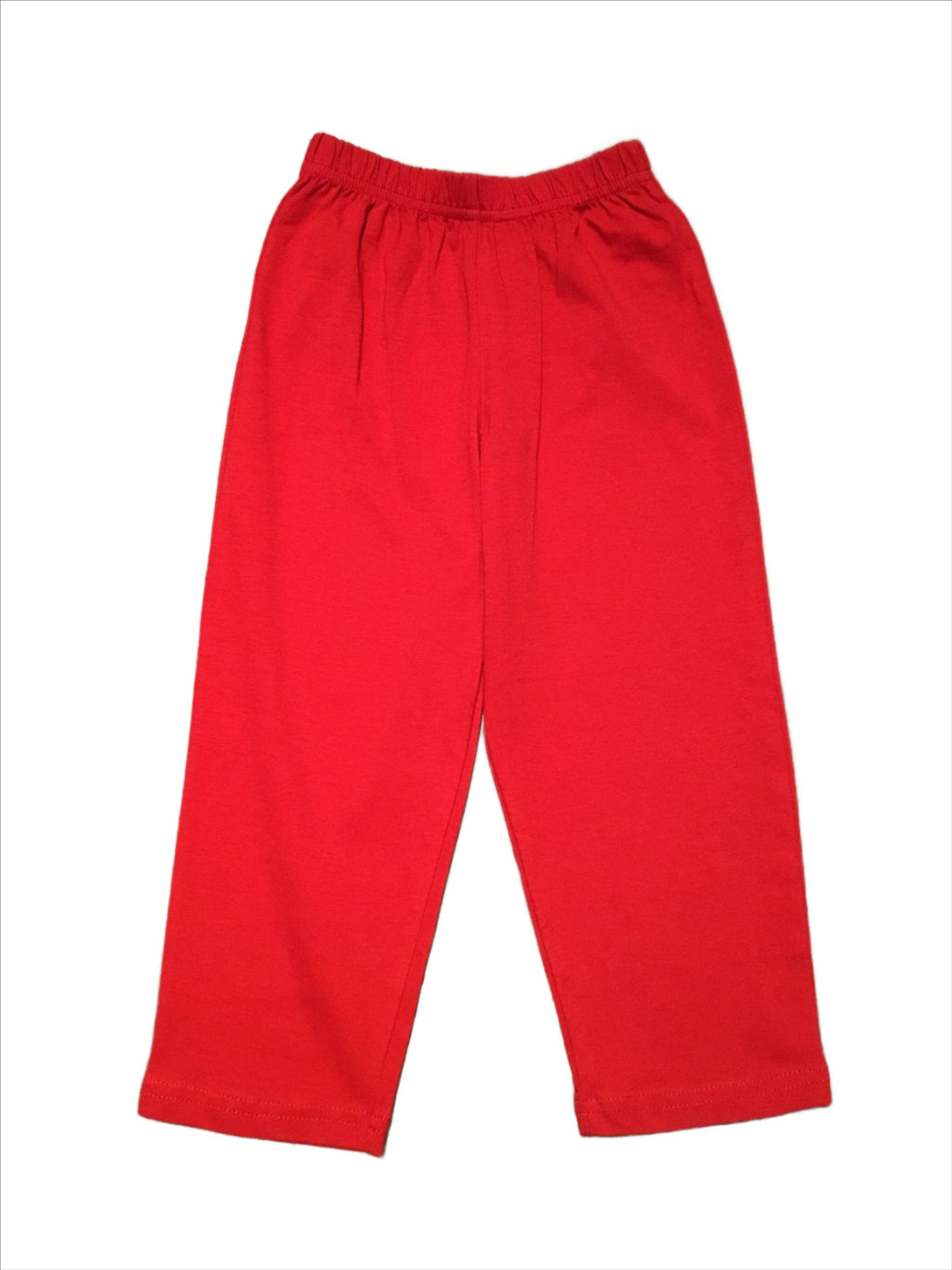 Luigi Jersey Knit Pants - Deep Red