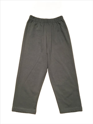 Luigi Jersey Knit Pants - Charcoal