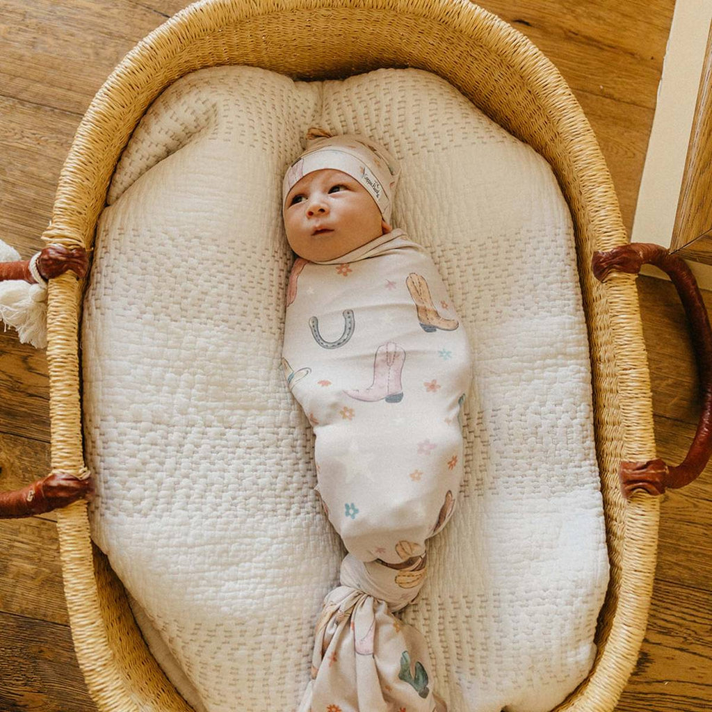 Cheyenne - Knit Swaddle Blanket