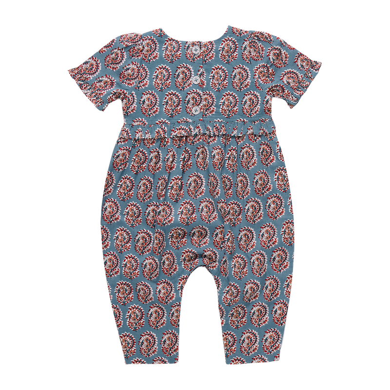 Baby Girls Raquel Jumper - Blue Paisley