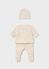 Newborn 3-Piece Layette Set - Pottery
