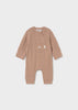 NB Boy Romper Pajama - Cinnamon