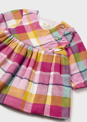 Bubblegum Plaid Dress