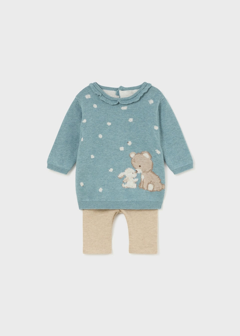 Woodland Friends Iceberg Sweater & Legging Set