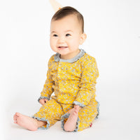 Olive My Love Organic Cotton Magnetic Coverall