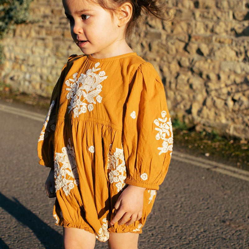 Brooke Bubble - Inca Gold Embroidery