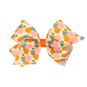 Autumn Hair Bow - Multi Pumpkin