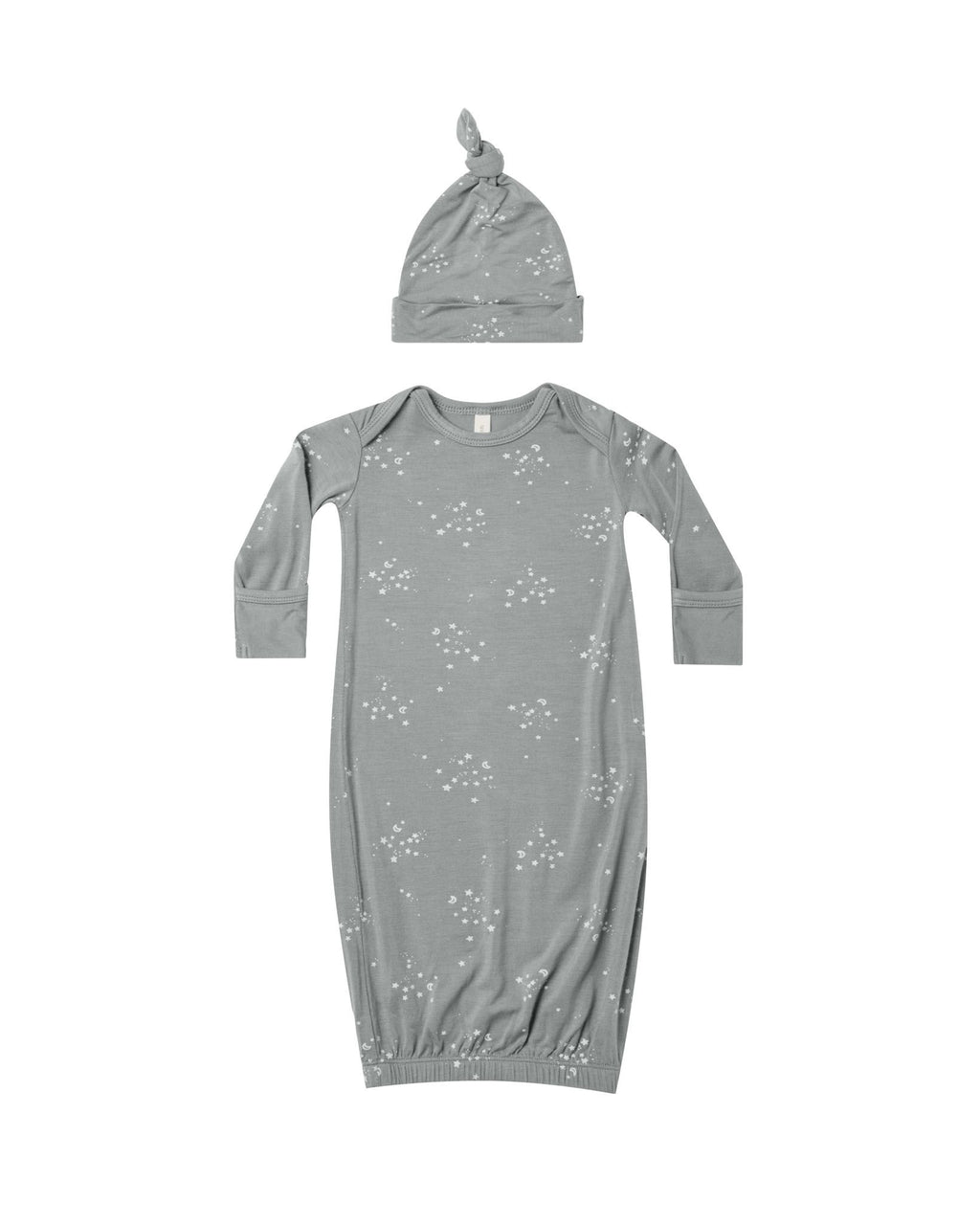 Bamboo Baby Gown + Hat - Twinkle