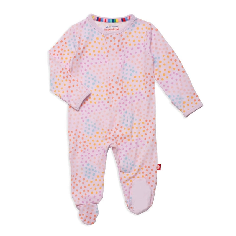 Pink Sparkle Modal Magnetic Footie
