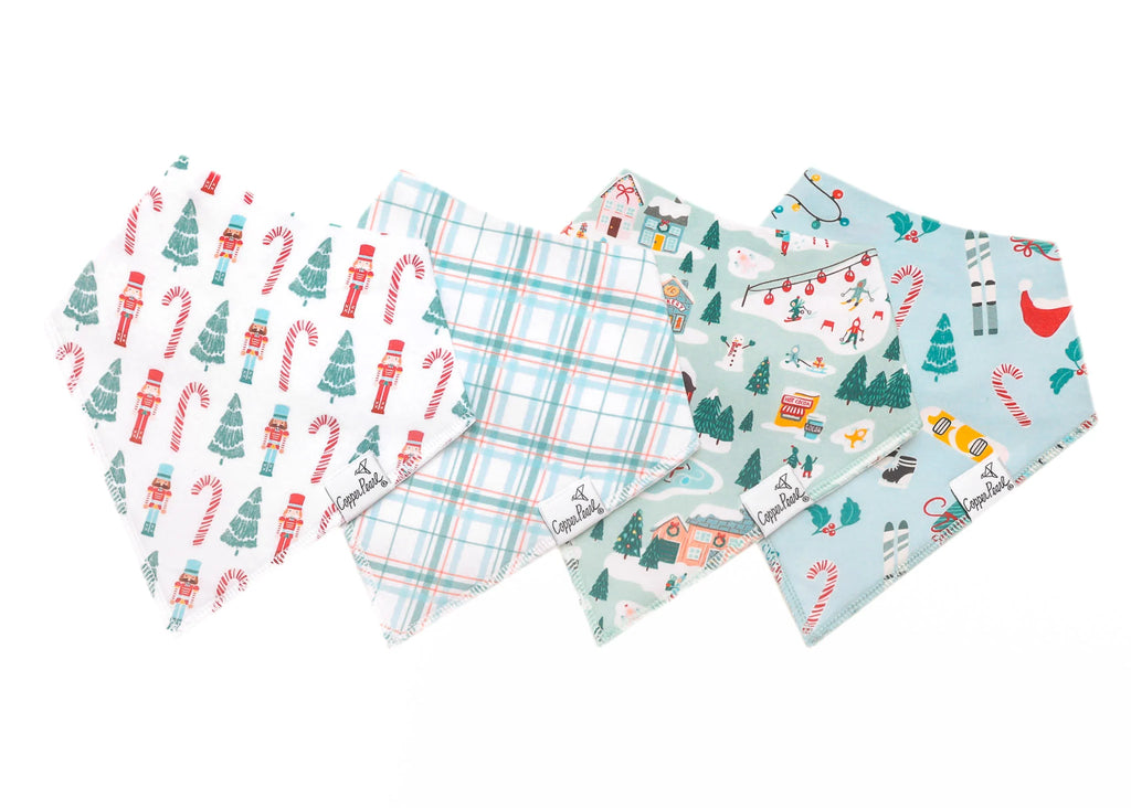 Nicholas - Bandana Bib Set 4pk