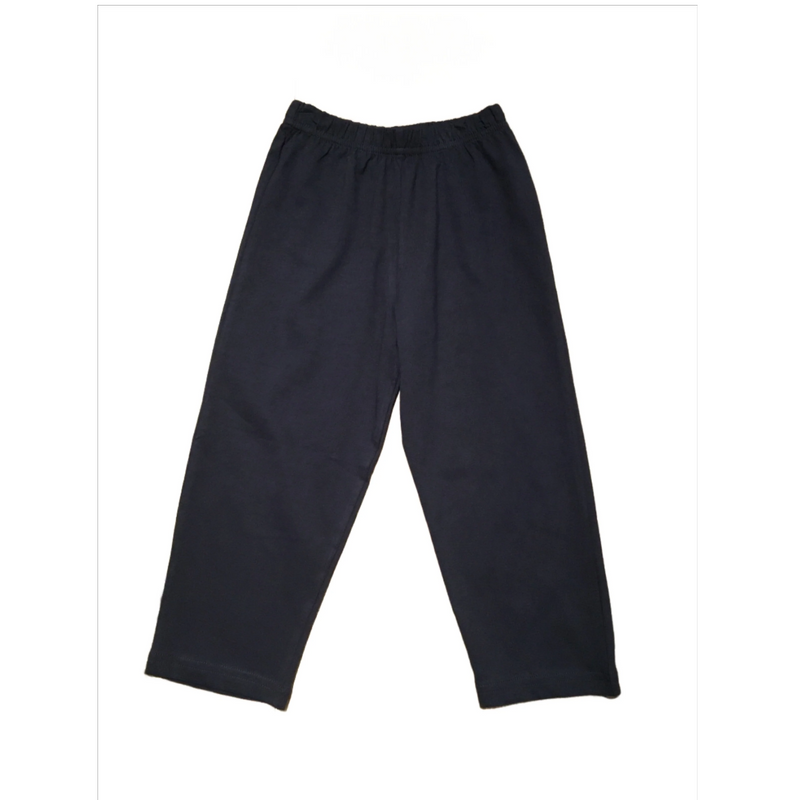Luigi Jersey Knit Pants - Navy