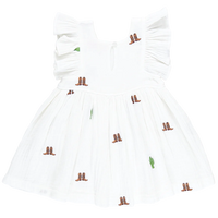 Elsie Dress | Rodeo Embroidery