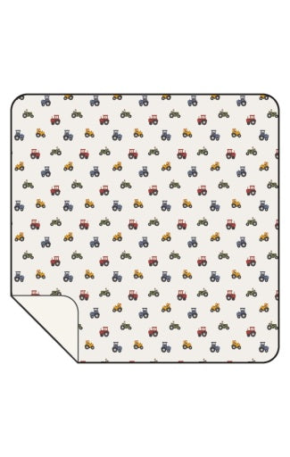 Mini Tractors - Swaddle Blanket