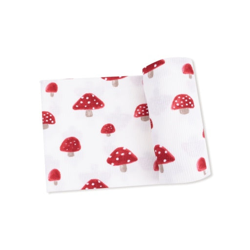 Painterly Mushrooms - Swaddle Blanket