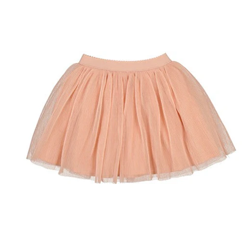 Peach Tulle Skirt