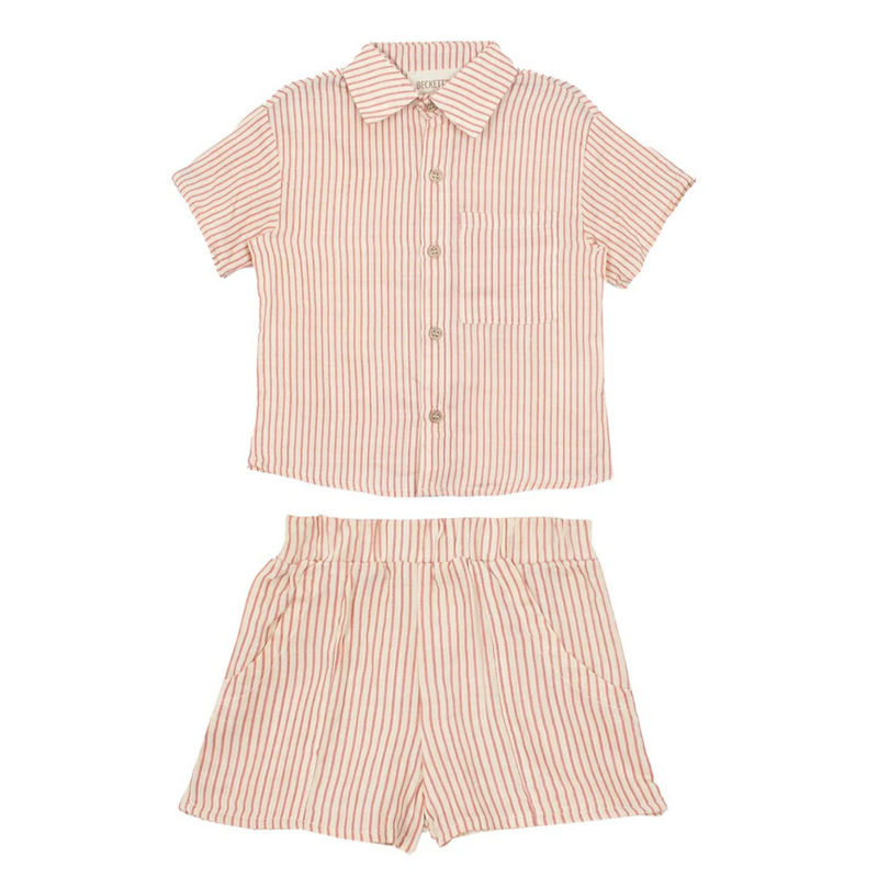Cranberry Crush 2 PC Set - Boys