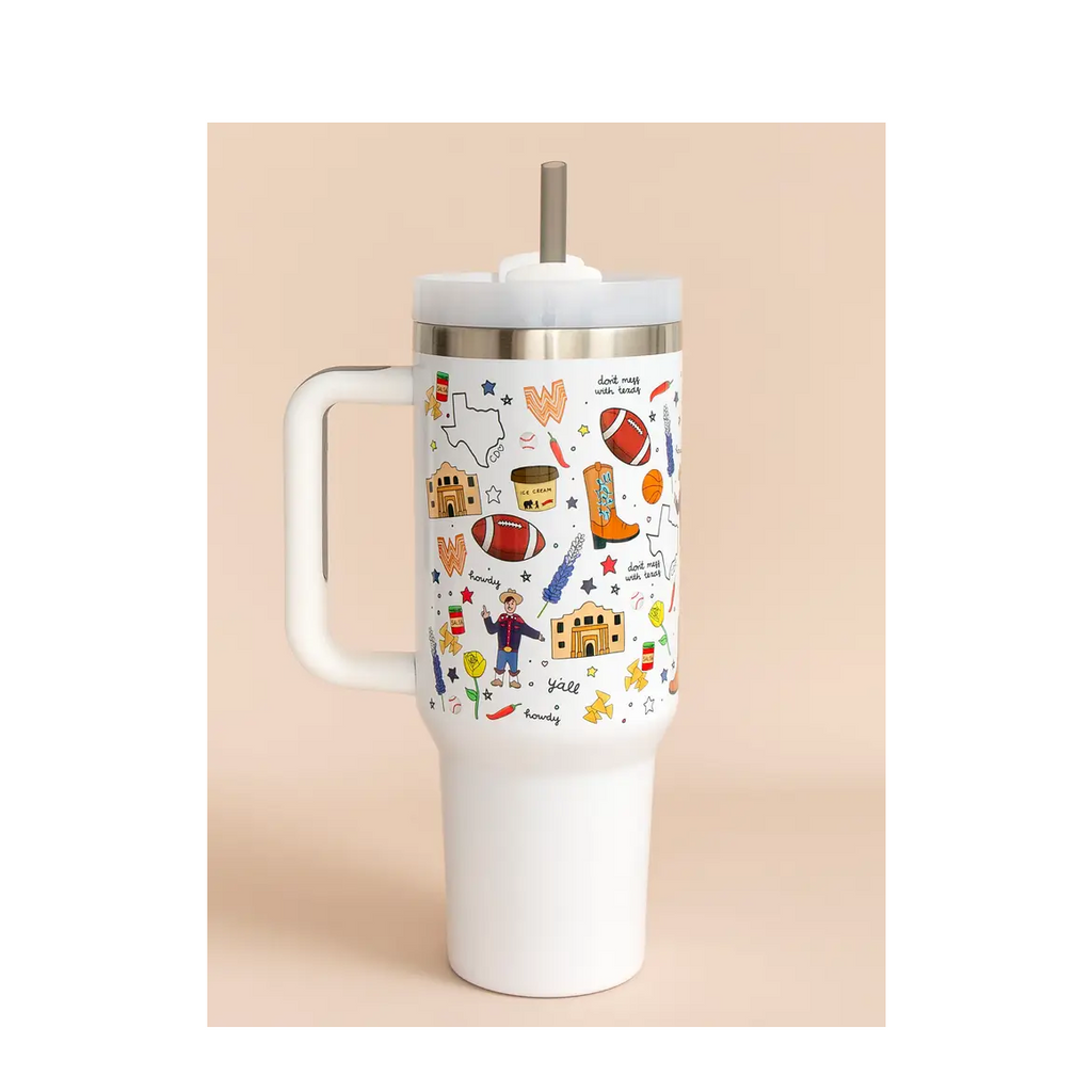 Love For Texas 40oz Tumbler