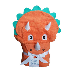 Triceratops Hooded Towel