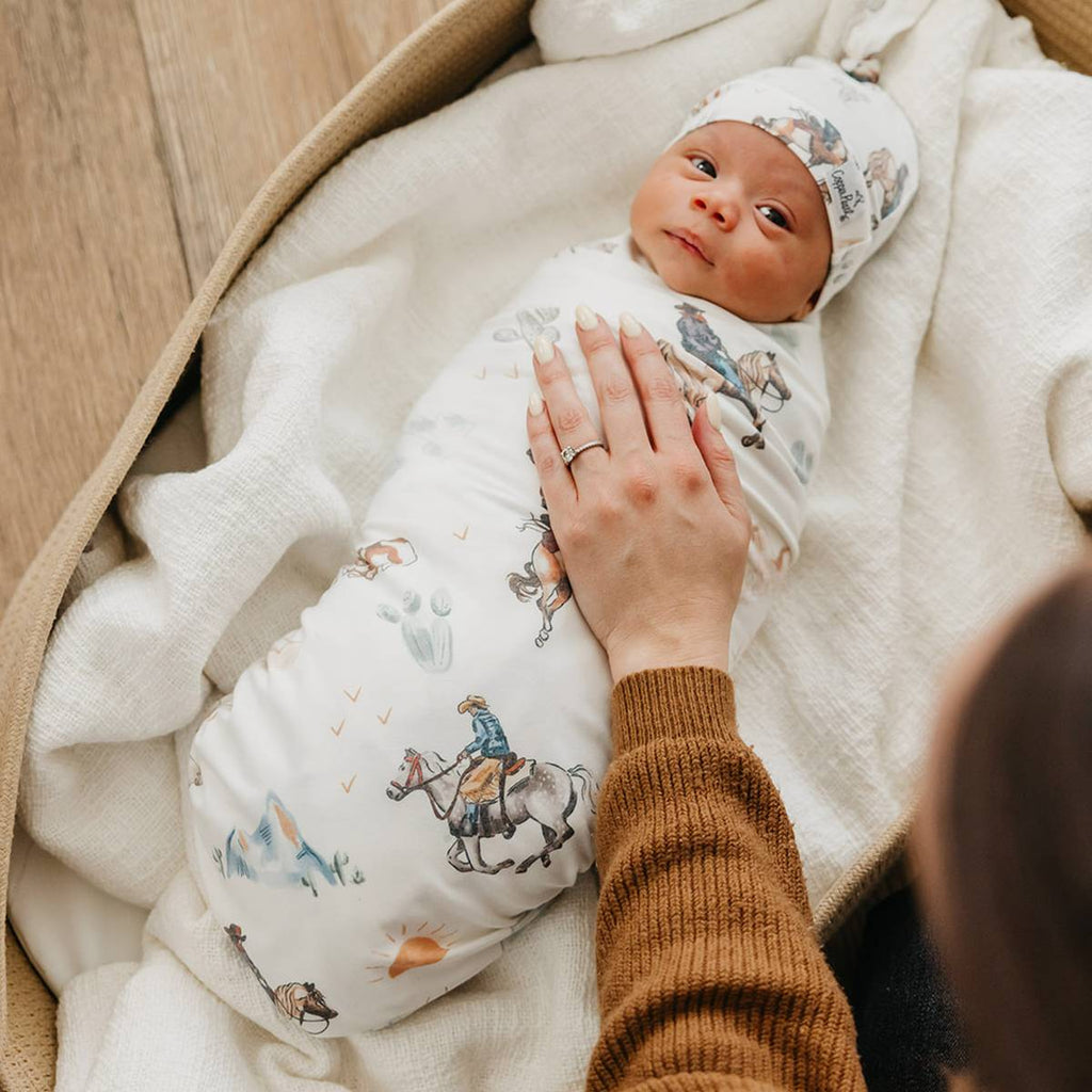 Boone - Knit Swaddle Blanket