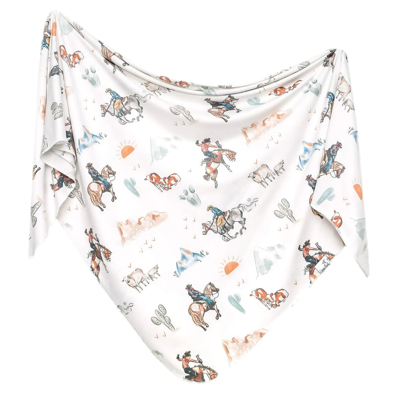 Boone - Knit Swaddle Blanket