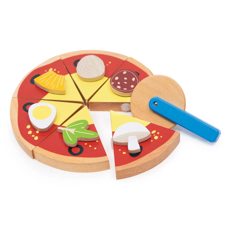 Take-Out Pizza Wooden Toy Set